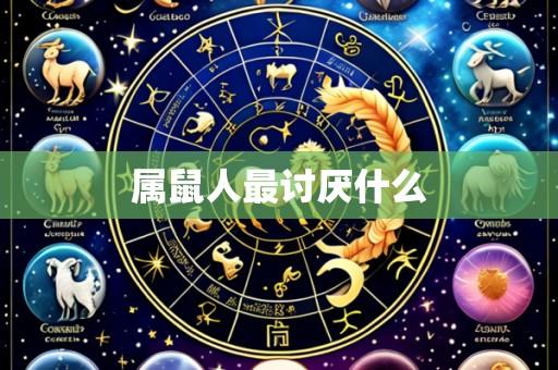 属鼠人最讨厌什么