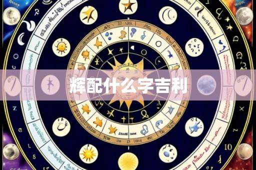 辉配什么字吉利