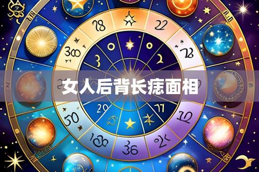 女人后背长痣面相