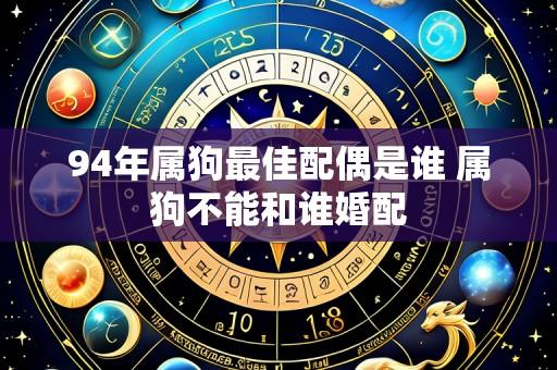 94年属狗最佳配偶是谁 属狗不能和谁婚配