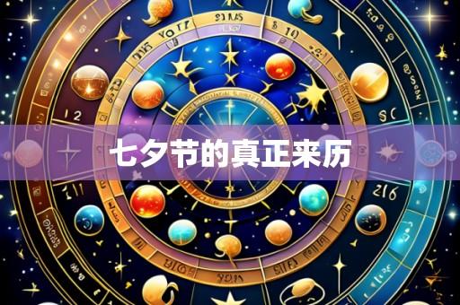 七夕节的真正来历