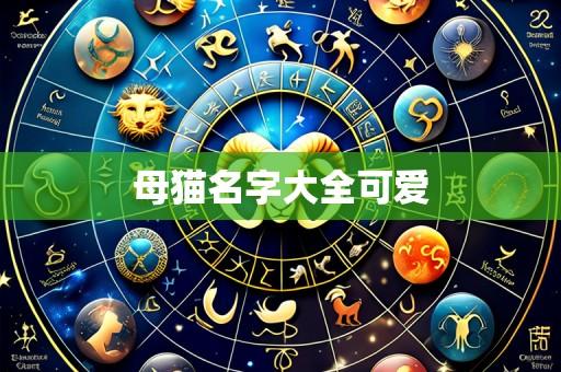 母猫名字大全可爱