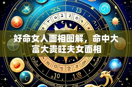 好命女人面相图解，命中大富大贵旺夫女面相
