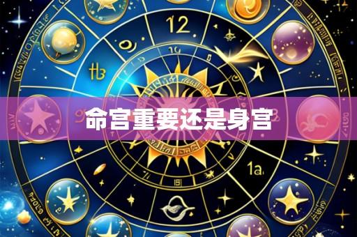 命宫重要还是身宫