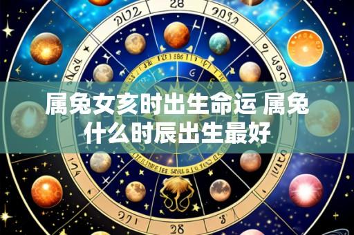 属兔女亥时出生命运 属兔什么时辰出生最好