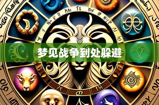 梦见战争到处躲避
