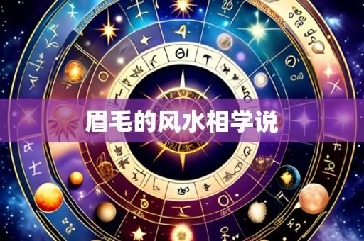 眉毛的风水相学说