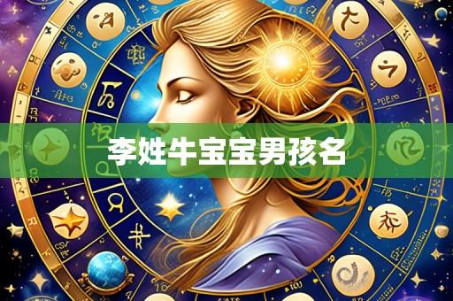 李姓牛宝宝男孩名