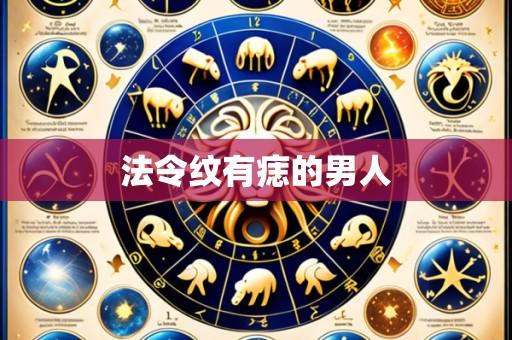 法令纹有痣的男人