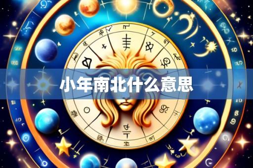小年南北什么意思
