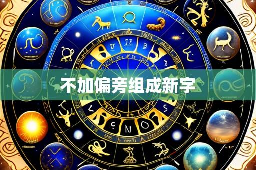 不加偏旁组成新字