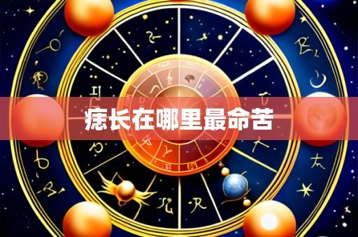 痣长在哪里最命苦