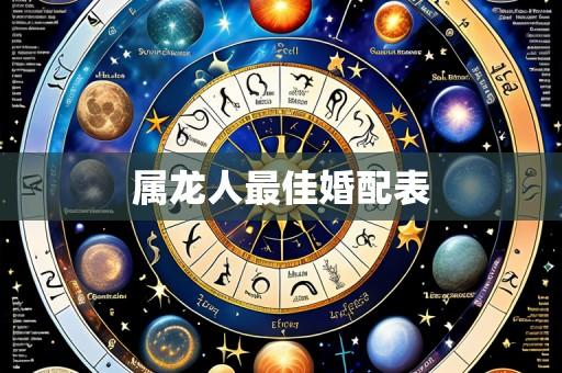 属龙人最佳婚配表