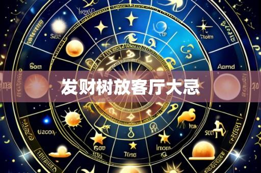 发财树放客厅大忌