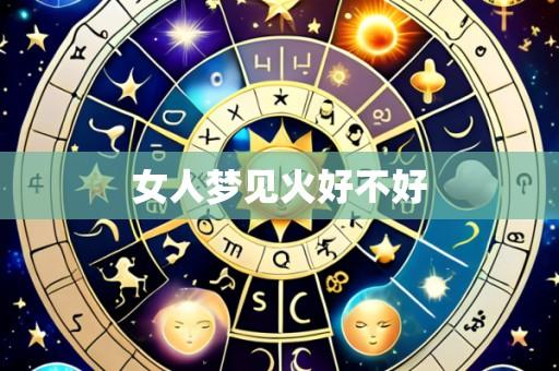 女人梦见火好不好