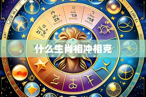 什么生肖相冲相克