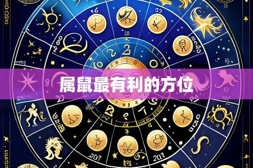 属鼠最有利的方位
