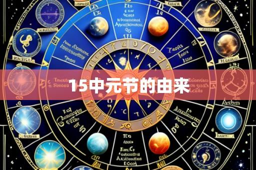 15中元节的由来
