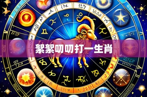 絮絮叨叨打一生肖