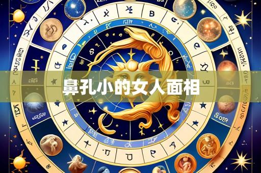 鼻孔小的女人面相