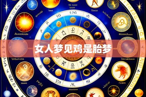 女人梦见鸡是胎梦