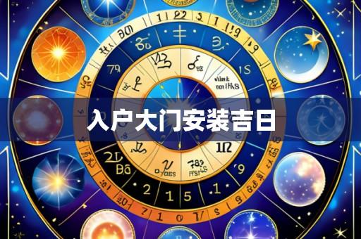 入户大门安装吉日