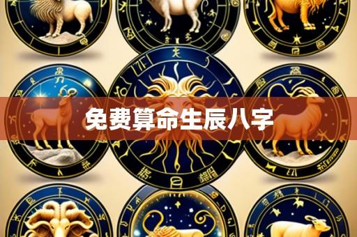 免费算命生辰八字