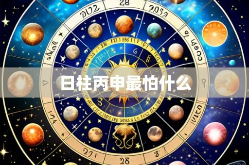 日柱丙申最怕什么