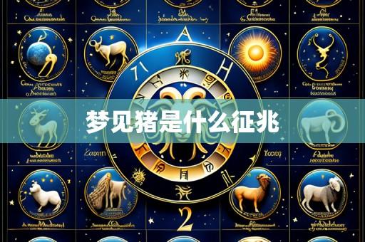 梦见猪是什么征兆