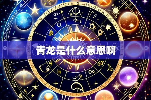 青龙是什么意思啊