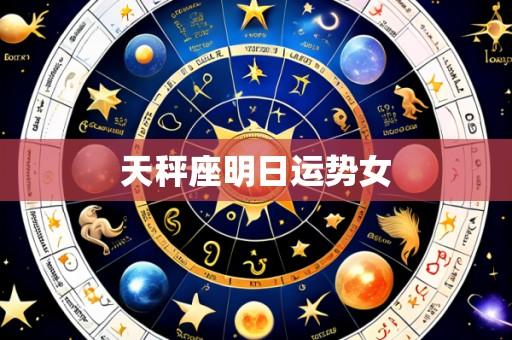 天秤座明日运势女