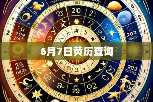 6月7日黄历查询