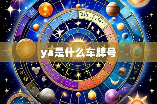 ya是什么车牌号