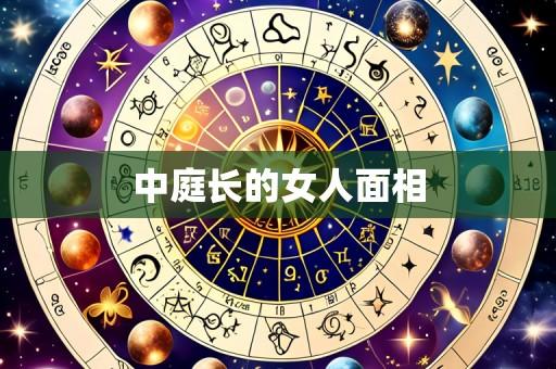 中庭长的女人面相