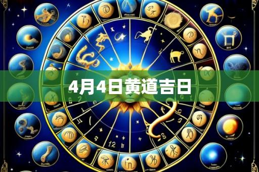 4月4日黄道吉日