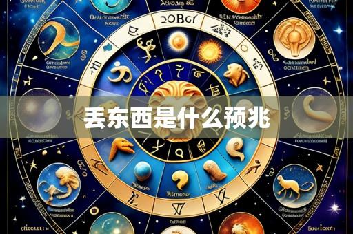 丢东西是什么预兆