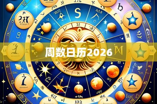 周数日历2026