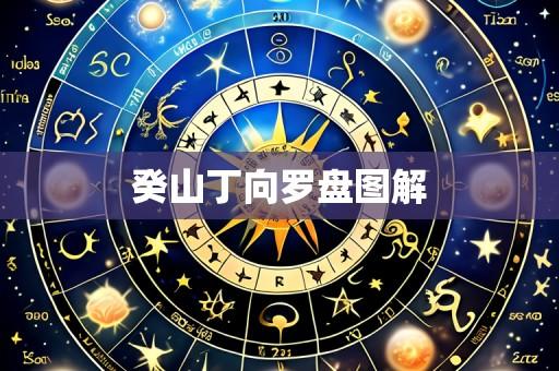 癸山丁向罗盘图解
