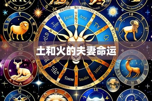 土和火的夫妻命运