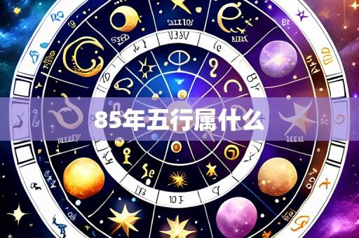 85年五行属什么