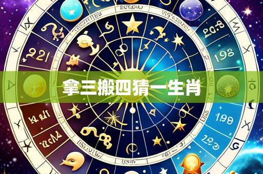 拿三搬四猜一生肖