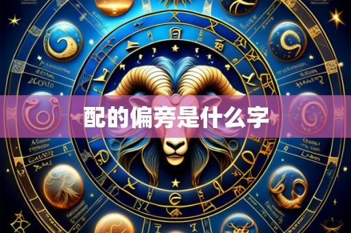 配的偏旁是什么字
