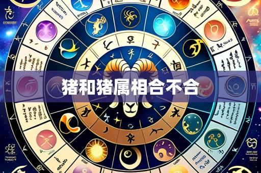 猪和猪属相合不合