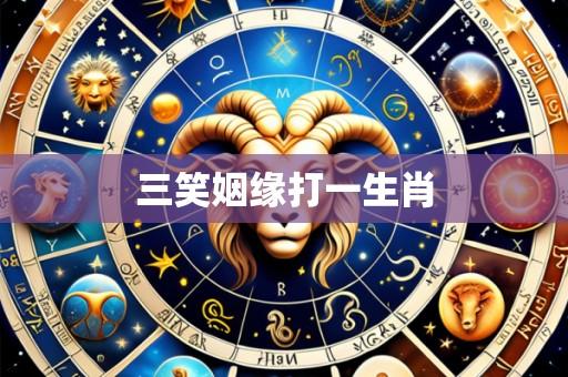 三笑姻缘打一生肖