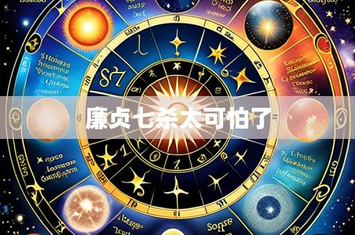 廉贞七杀太可怕了