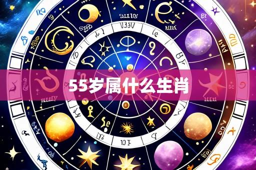55岁属什么生肖
