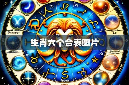 生肖六个合表图片