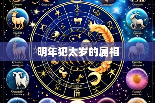明年犯太岁的属相