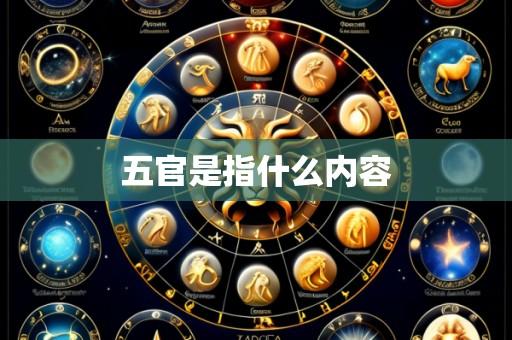 五官是指什么内容