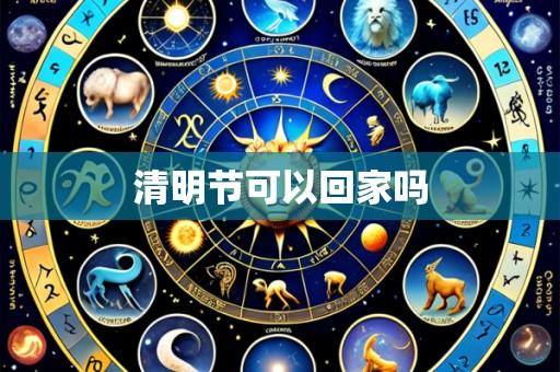 清明节可以回家吗